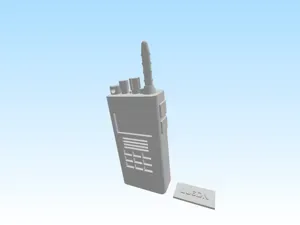 Ham Radio Walkie Talkie - Custom name - Keychain