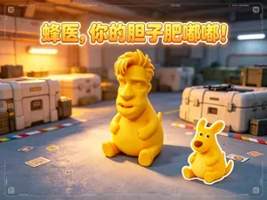 三角洲行动×美团 蜂医，你的胆子肥嘟嘟！