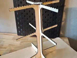 Laser Cut Keychain Stand
