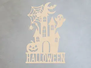 Casa Stregata con Zucca, Fantasma e Ragnatela