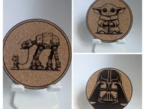 Kork Untersetzer Star Wars Kollektion