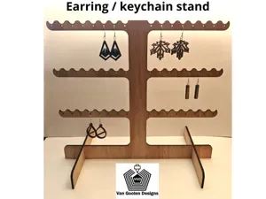 Earring / keychain stand