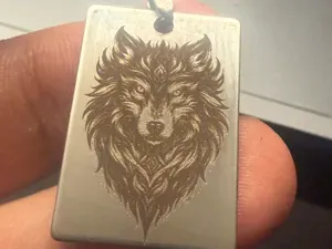 Tribal Wolf Engraving2