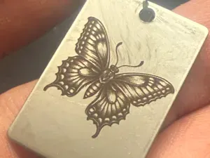 Butterfly Engraving