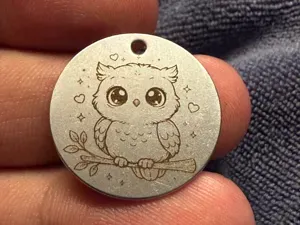 Cute Owl Line Art