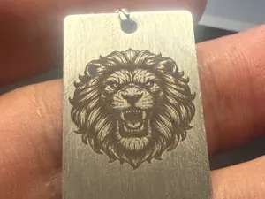Lion Engraving