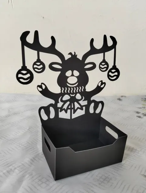 Christmas Reindeer Box Display Papercut — Фото 3 из 3