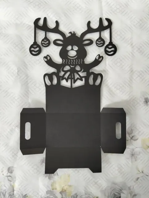 Christmas Reindeer Box Display Papercut — Фото 2 из 3