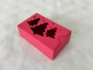 Tree Gift Box Papercut Craft