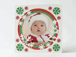 Christmas 3D Frame Layered Papercut 5