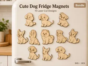 Cute Puppy Magnet Collection