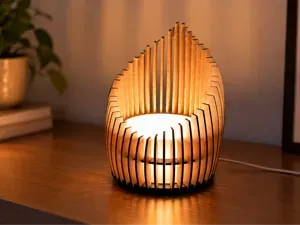 Drop Lamp – Hybrid 3D Printed Lamp
