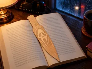 Ghostface Knife Bookmark - Laser Cut