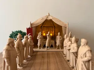 1453 Ottoman War Council Diorama – Mehmed II