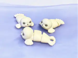 Chubby Arctic Seal — Flexy Fidget Toy