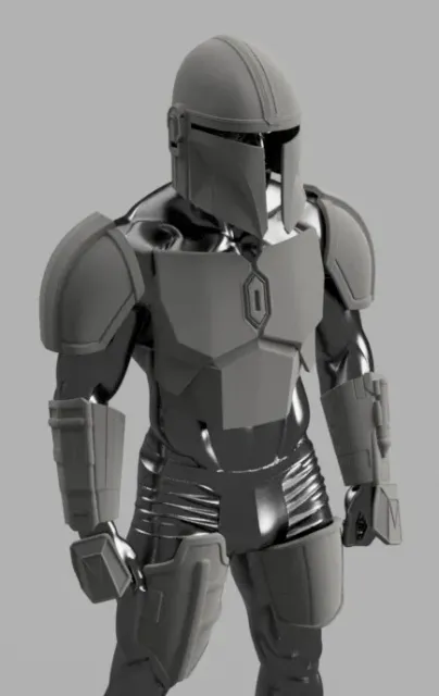 WEARABLE COSPLAY Mandalorian Armor, All Parts — Image 4 of 12