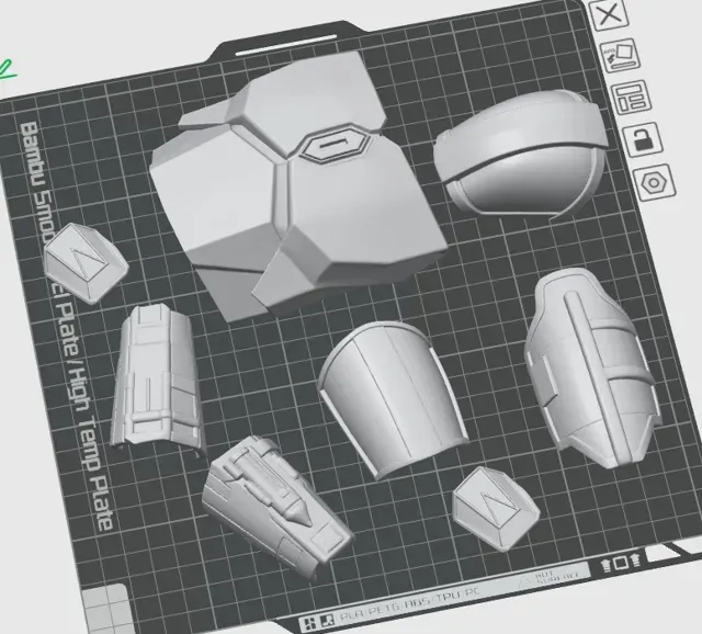 WEARABLE COSPLAY Mandalorian Armor, All Parts — Image 2 of 12