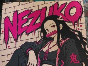 Nezuko - Demon Slayer - Hueforge - Rapperin