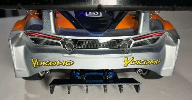 Rear diffuser for Yokomo MR4 TC SD