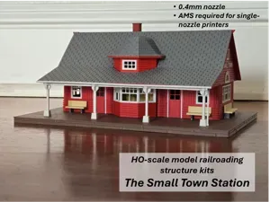 The Small Town Station - HO-Scale Edition