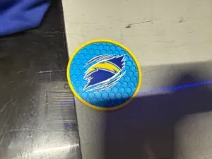 Chargers style 2 Honeycomb Coaster