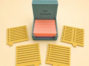 Post-it/Sticky Notes Holder + Checklist Stencils