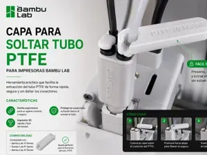 Removedor de Tubo PTFE V3.1 BAMBULAB A1 A2L A1MINI
