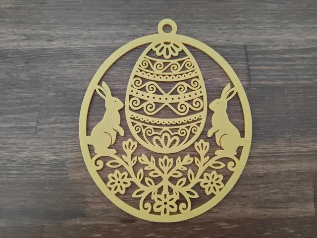 Intricate Easter Bunny & Egg Ornament — Фото 2 из 7