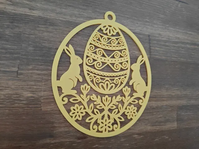 Intricate Easter Bunny & Egg Ornament — Фото 3 из 7