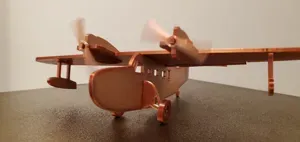 Grumman Goose - Flying Boat - Card model