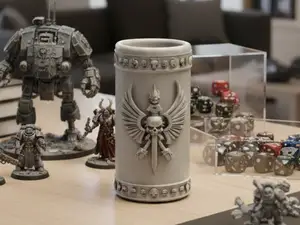 Warhammer40k Stiftehalter – Für den Imperator!