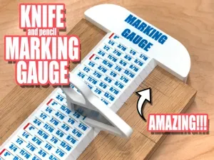 Knife (and pencil) Marking Gauge - 6"