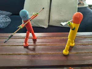 Puppet fight - funny party action game