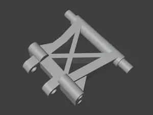 Tamiya TT02 rear lower suspension arm