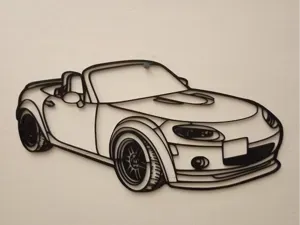 Mazda Miata NC MX5 wall art