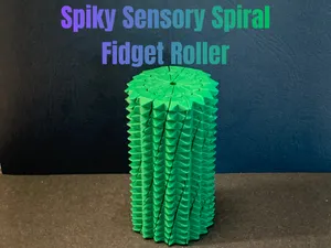 Spiky Sensory Spiral Fidget Roller