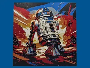 R2D2 (Star Wars hueforge)