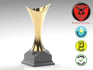 simple cup of the winner
