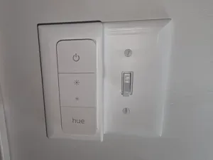 Philips Hue Dimmer Switch 2-Gang Plate