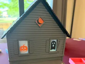 Swap-a-Scare Haunted House: Tea Light Lantern