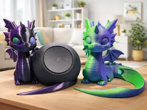 Mystic Echo Dragon – Stand für Echo Dot Max