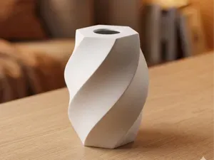 Parametric Twisted Planter/Pen Holder - Vase Mode