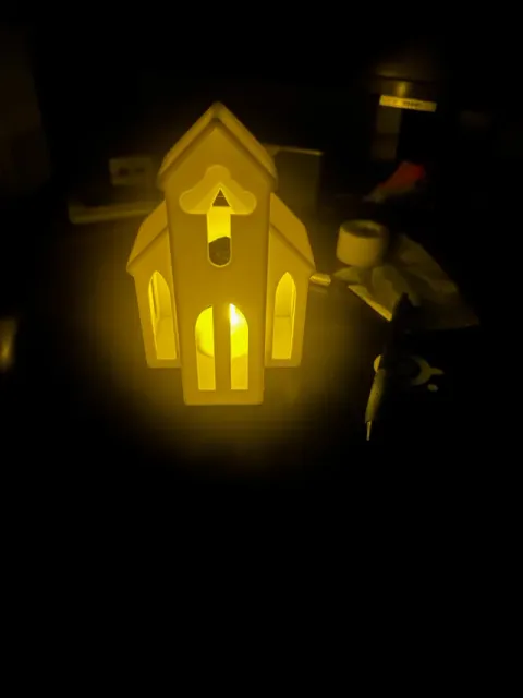 Church Tea Candle Holder