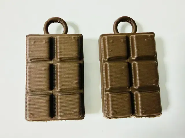 Chocolate Bar Couple Keychain — Image 2 of 15