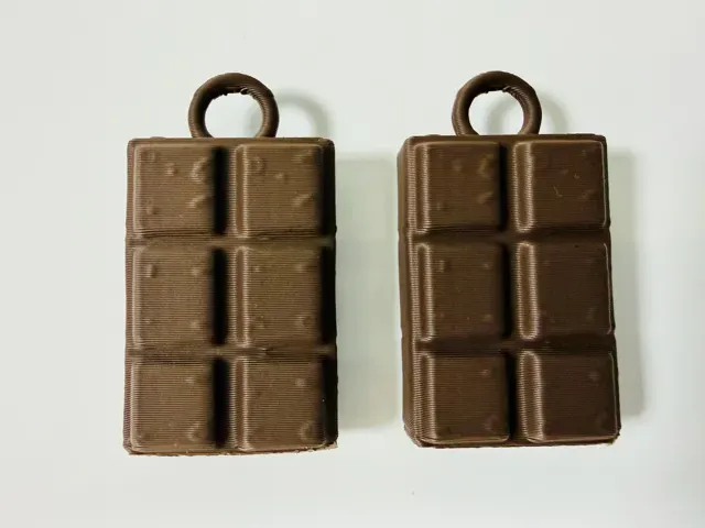 Chocolate Bar Couple Keychain — Image 3 of 15
