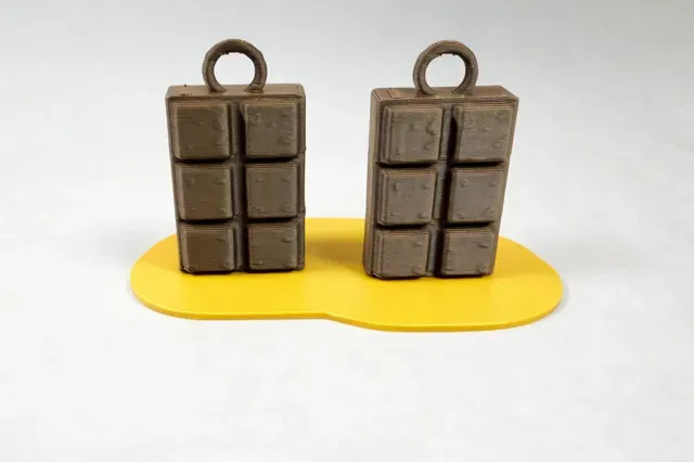 Chocolate Bar Couple Keychain — Image 15 of 15