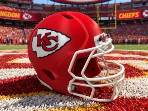 Kansas City Chiefs Mini Football Helmet