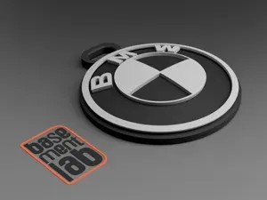 Bmw Classic Rounded - Keychain - Portachiavi