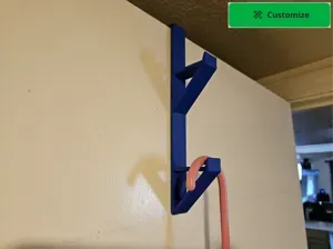 Door Hook Double - Customize or ready print