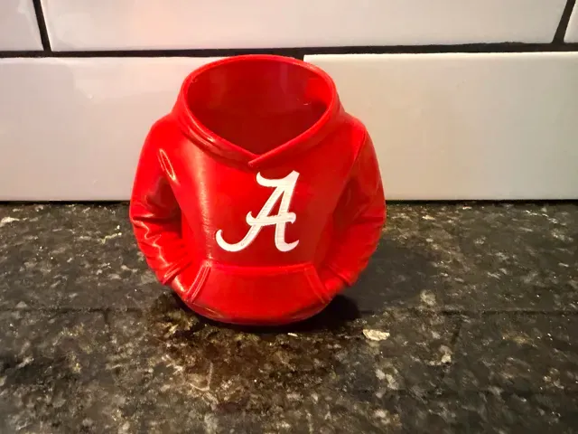 Alabama Crimson Tide Hoodie Pen Holder — Image 2 of 5